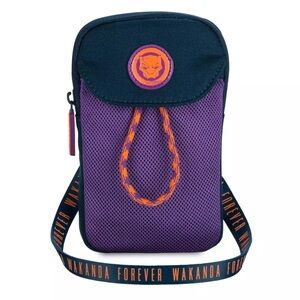 Disney Purple and Navy Wakanda Forever Crossbody Pouch
